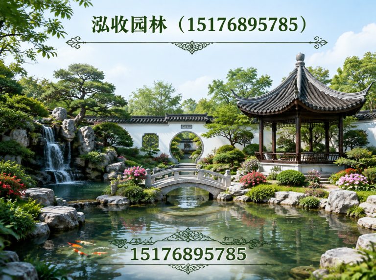 定安泓收园林展示图