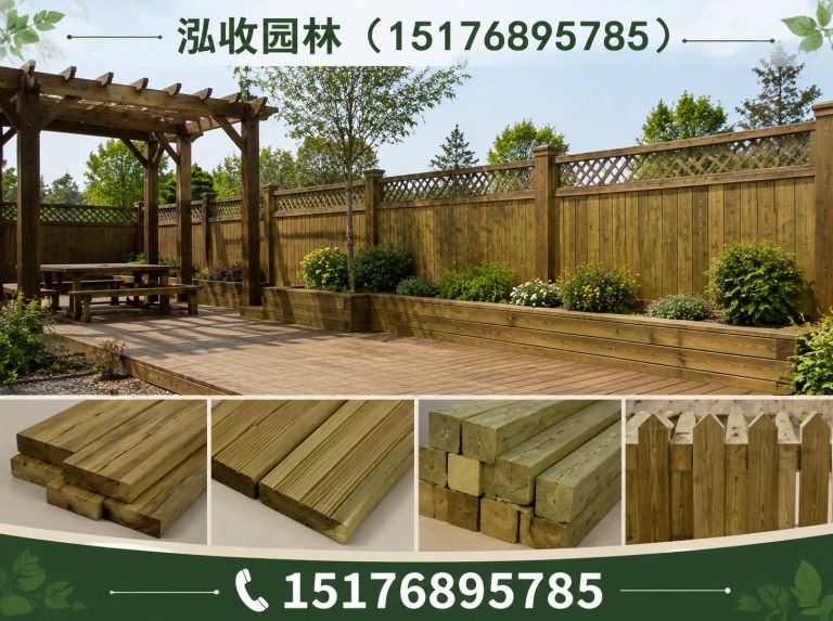 定安防腐木凉亭展示图
