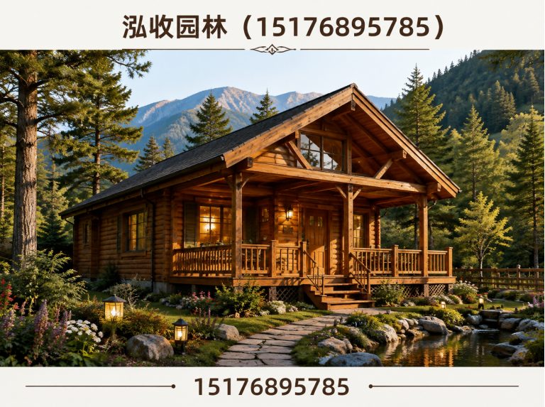 定安京津冀防腐木工程展示图